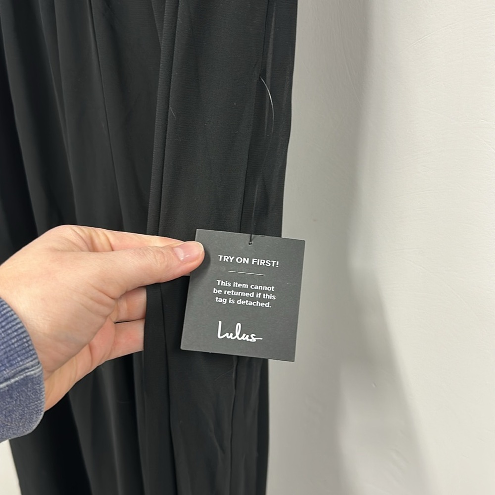 Lulus Divine Muse Black Wide-Leg Jumpsuit
New M - Picture 8 of 10